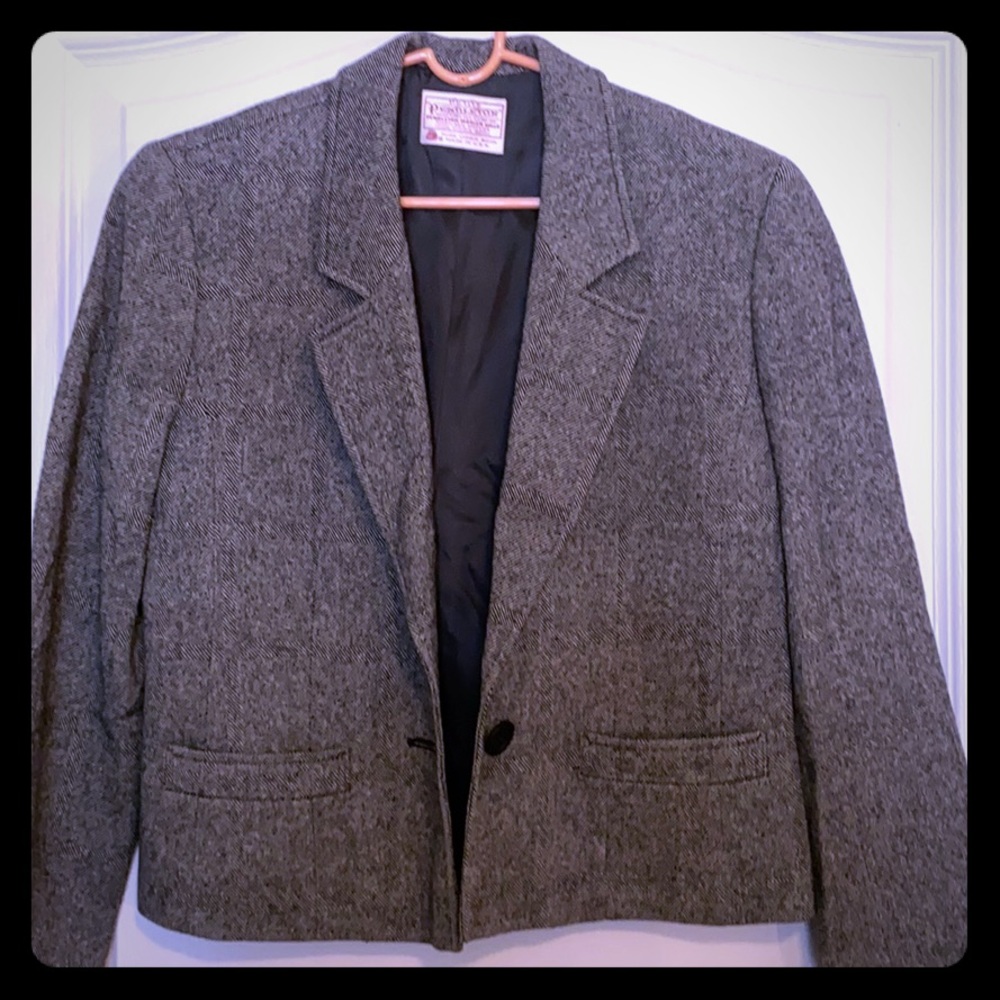 Vintage Pendleton petite waist jacket 6p